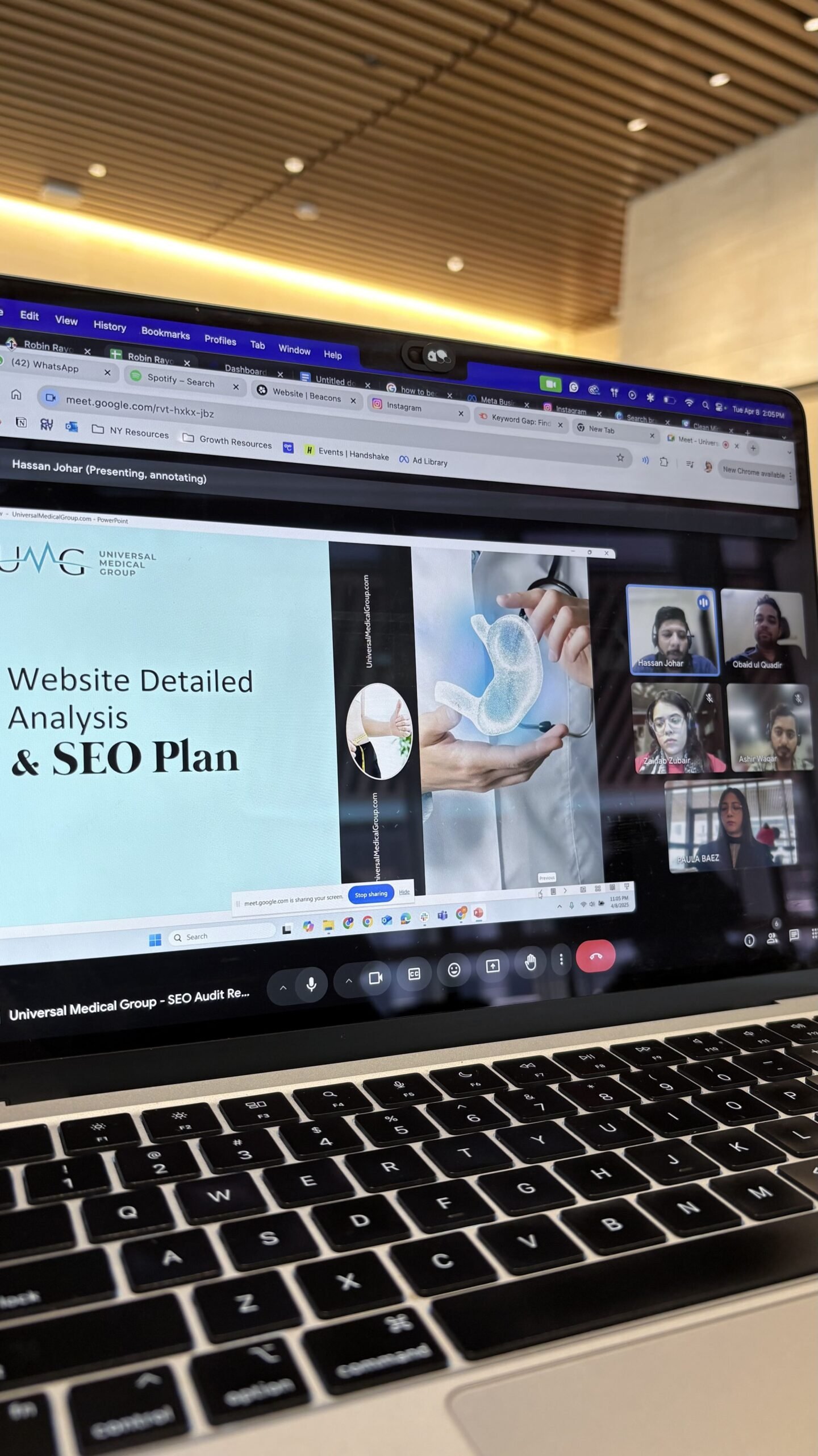 VISiONYC marketing specialist working with strategy and technology